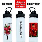 Dkdz Shop Isime Özel Metal Baskılı Suluk - 800ML. - 10