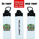 Dkdz Shop Isime Özel Metal Baskılı Suluk - 800ML. - 2