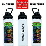 Dkdz Shop Isime Özel Metal Baskılı Suluk - 800ML. - 4