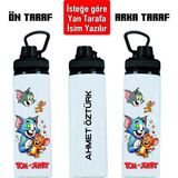 Dkdz Shop Isime Özel Metal Baskılı Suluk - 800ML. - 6