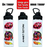 Dkdz Shop Isime Özel Metal Baskılı Suluk - 800ML. - 7