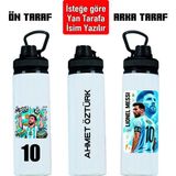 Dkdz Shop Isime Özel Metal Baskılı Suluk - 800ML. - 9