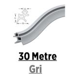 Dkf Conta Pimapen Pvc Pen Kapı Pencere Fitili Contası 30 Metre Gri