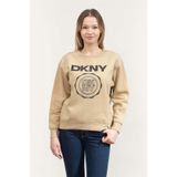 Dkny Bisiklet Yaka Sweatshirt Çok Renkli, M, DP5T1340, Çok Renkli, kadın