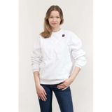 Dkny Bisiklet Yaka Sweatshirt, XS, D2B4A138, Beyaz, kadın