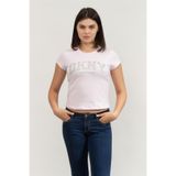 Dkny Bisiklet Yaka T-Shirt Çok Renkli, M, DJ5T1427, Çok Renkli, Kadın