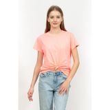 Dkny Bisiklet Yaka T-Shirt Çok Renkli, S, 963460, PEMBE, Kadın