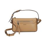 DKNY Bryant Ave Tz Demi Crossbody kadın el çantası, Cappucino