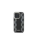 Dkny Checkered Pattern Iphone 16 Pro Max Magsafe Uyumlu Telefon Kılıfı - Siyah