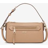 Dkny Deri Kahve Kadın 23X12X6 cm Çapraz Çanta R42HKE18