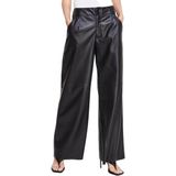 Dkny Deri Pantolon, 38, DJ4P3039, Siyah, Kadın