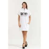 Dkny Elbise, L, DP2D4040, WHITE, Kadın