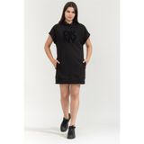 Dkny Elbise, L, DP5D4900, BLACK, Kadın