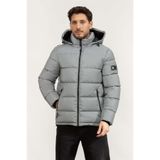 Dkny Erkek Mont, S, DXE51420, Gümüş, mens