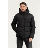 Dkny Erkek Mont Siyah, XL, DXEMP802, BLACK, mens