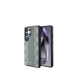 DKNY Galaxy S25 Ultra Magsafe Checkered Pattern Uyumlu Bej Telefon Kılıfı