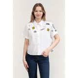 Dkny Gömlek Beyaz, XS, P52M6BGB, WHITE, Kadın