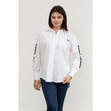 Dkny Gömlek Beyaz/Siyah, M, E31M1RDM, BEYAZ/SIYAH, Kadın