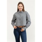 Dkny Gömlek, XS, D2B4A152, BLK/WHT MULTI, Kadın