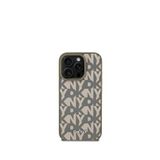 DKNY iPhone 16 Pro Grid Pattern Magsafe Uyumlu Telefon Kılıfı