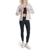 DKNY Kadın Tam Fermuarlı Cepler Günlük Basic Tech Ceket, Kum, M