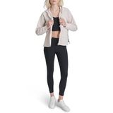 DKNY Kadın Tam Fermuarlı Cepler Günlük Basic Tech Ceket, Kum, XS