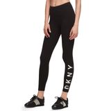 DKNY Kadın Yüksek Bel Tam Boy Tayt W/City Scape Logo Tayt,Cityscape Logolu Siyah,M,Streç,1,Karın Kontrolü Egzersiz Yoga Tayt