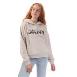 Dkny Kapüşonlu Sweatshirt Çok Renkli, M, DP4T1031, OAT, kadın