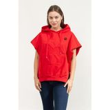 Dkny Kapüşonlu Sweatshirt Kırmızı, XS, D2B4A137, RED, kadın