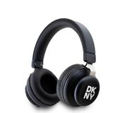 Dkny Orjinal Lisanslı Pu Metal Logolu Kulak Üstü Bluetooth Kulaklık V5.3 Siyah