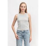 Dkny Rib Triko, XS, 976043, GÜMÜŞ, Kadın