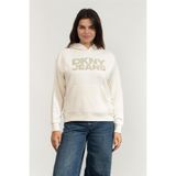 Dkny Triko Kazak, M, DJ4T1299, EGGNG/LT GOLD, Kadın