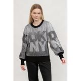 Dkny Triko Kazak, M, P4MSAQ30, SIYAH, Kadın
