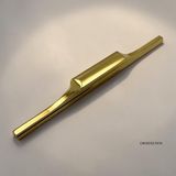 DKSDİZAYN 5 Adet Hera Altın Dolap Kulpu 192 mm – Alüminyum Modern Mobilya Kulpu - 192mm