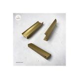 DKSDİZAYN İçten Yan Kulp Entegre - 1. Sınıf Alüminyum Kulp - 150 MM - Mobilya Çekmece Mutfak Dolap Kulpu