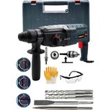 DKT3290 Metal Dişli Şanzıman Kırıcı Delici Darbeli Matkap 2-28MM Hilti 5.5 J 3500W + Mandren Hediye