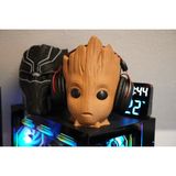 Dlc 3d Design Baby Groot Kulaklık Standı Kulaklık Tutucu Mükemmel Oyuncu Hediyesi Groot Kulaklık Headset Stand - Kahverengi