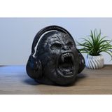 Dlc 3d Design Gorilla Kulaklık Standı Kulaklık Tutucu Mükemmel Oyuncu Hediyesi Goril Kulaklık Organizer - Siyah