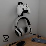 Dlc 3d Design x box Joystick Uyumlu Kulaklık ve Kol Standı Kumanda Kol Tutucu, Oyun Kolu Standı Kontrolcü Stand