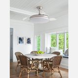 Dlc Espero Led Gümüş 107 cm Tavan Vantilatörü