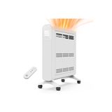 DLC GROUP DLC PANEL RADYATÖR ISITICI BEYAZ 2400 WATT DİJİTAL FLAT EKRAN UZAKTAN KUMANDA AMBİANS AYDINLATMALI