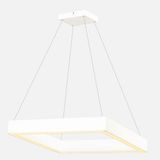 Dlc Profil 150 cm Plastik Kare Beyaz 4000K Tekli Modern Sarkıt