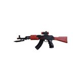 Dln Pilli Sesli Işıklı Tüfek Ak-47 Oyuncak