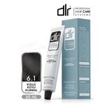 DLR Color 6.1 Küllü Koyu Kumral 60 ml Saç Boyası