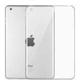 Dlrcase Apple iPad 9.7 2018 6.nesil Uyumlu Kılıf Silikon Arkası Buzlu Lüx Koruma S2 Renksiz