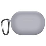 Dlrcase Huawei Freebuds Pro 2 Kılıf Mat Silikon Soft Kancalı Sf7 Gri