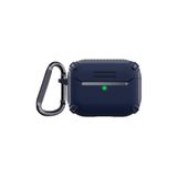 DLRCASE Pro Kulaklık Kılıfı, Sert Armor Karbon Görünüm, A26, Lacivert