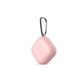 DLRCASE Samsung Galaxy Buds 2 Pro ile Uyumlu Kılıf, Kancalı Mat Silikon Soft TPU, Bronz