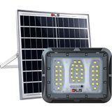 Dls 400W Güneş Enerjili Solar LED Projektör Harici Solar Panelli, 5 Metre Kablolu, Hareketli Konsollu 504-400-01 - Beyaz