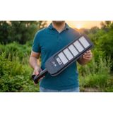 DLS 500W Güneş Enerjili Solar Sokak ve Bahçe Lambası, LiFePO4 Bataryalı, IP66, Hareket Sensörlü, Uzaktan Kumandalı LH99-500